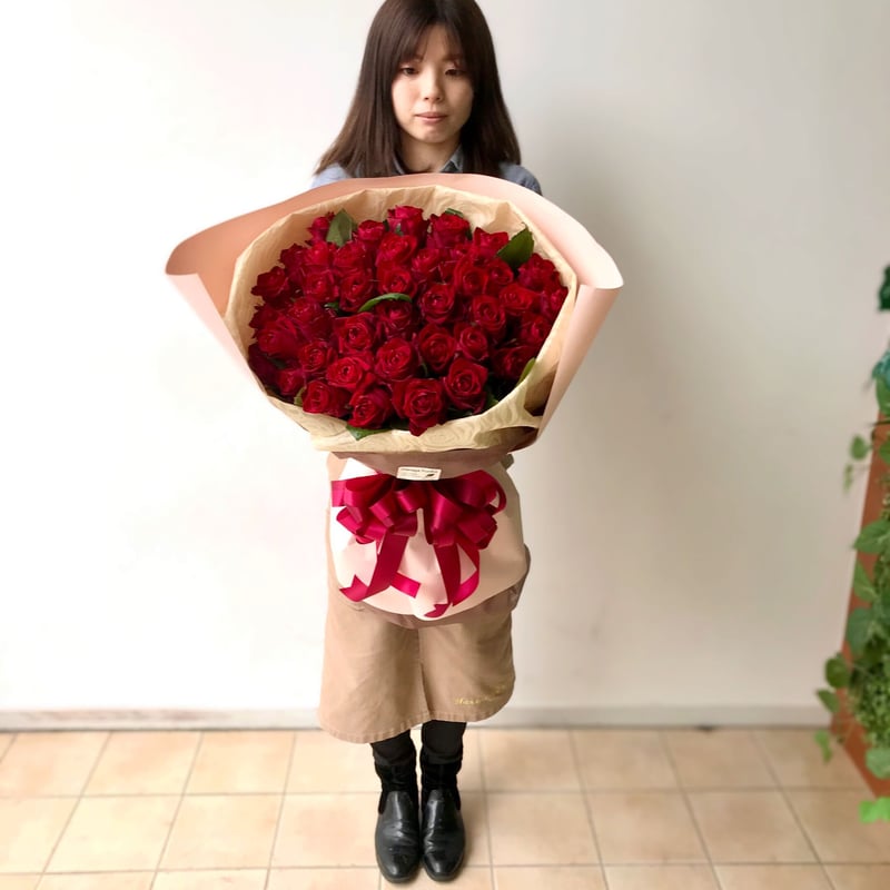Rose Bouquet 40本 ～真実の愛～ | 花屋 ゆず花