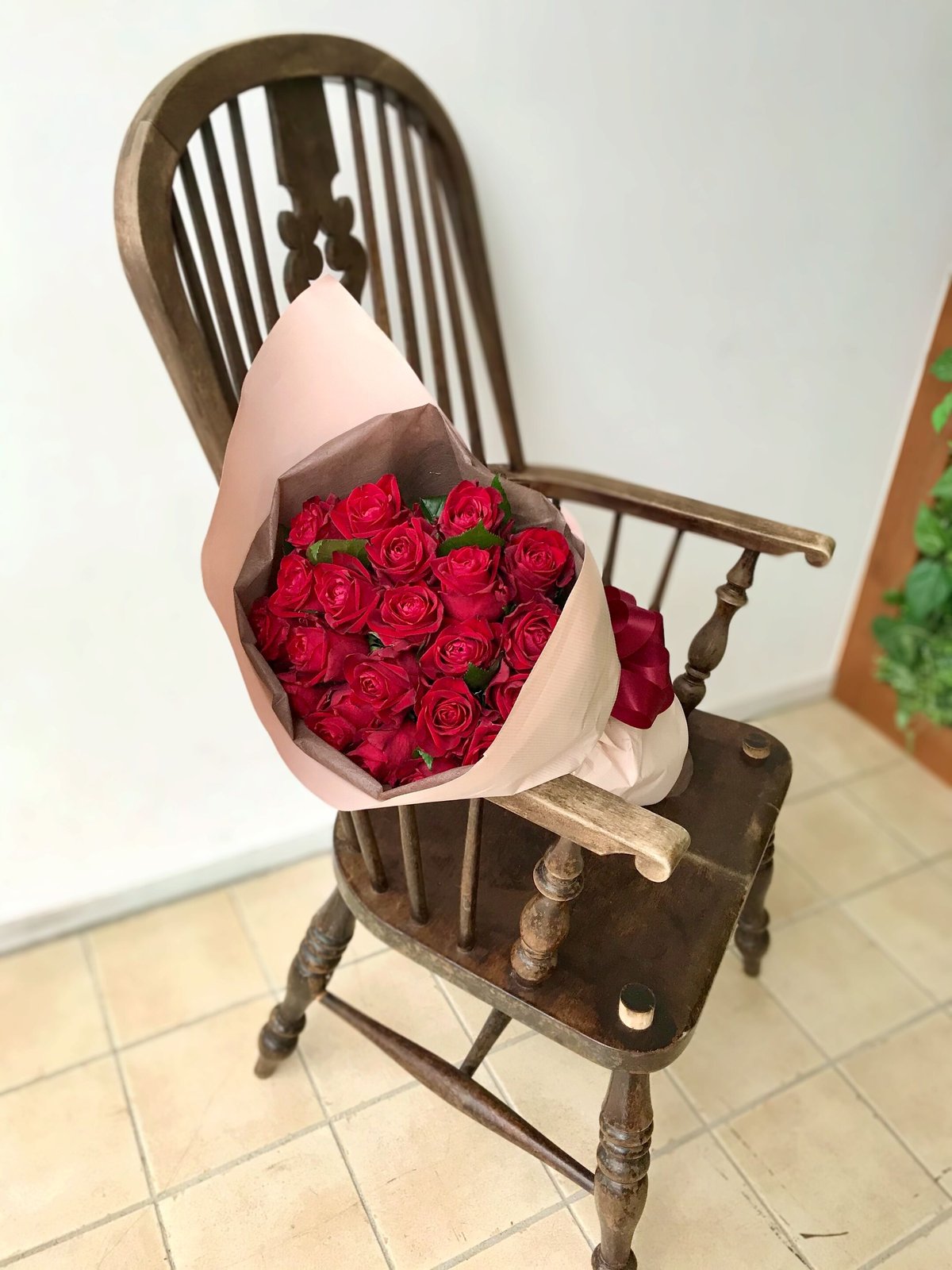 Rose Bouquet 21本 ～あなただけに尽くします～ | 花屋 ゆず花