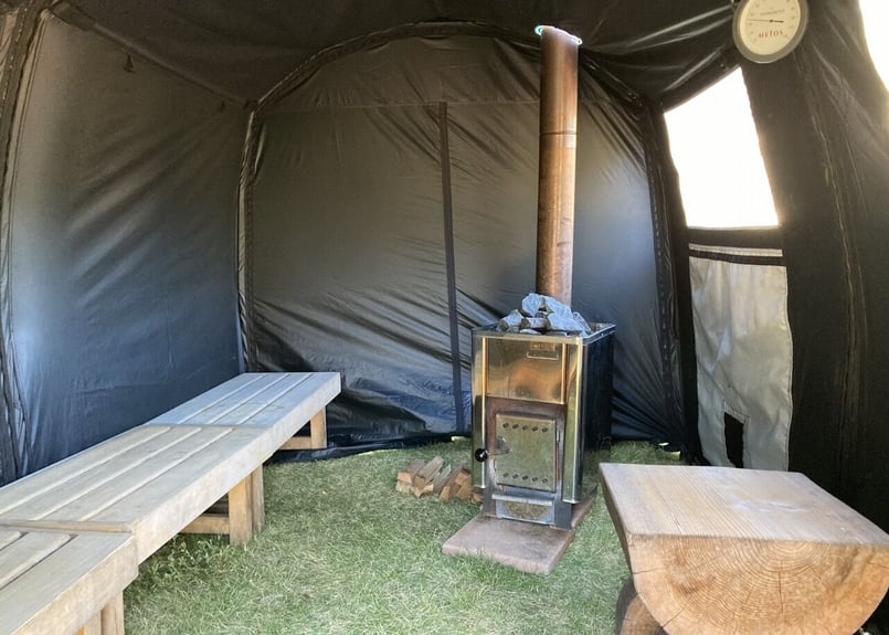テントサウナ ICOYA(2連) | Metos Sauna Soppi 