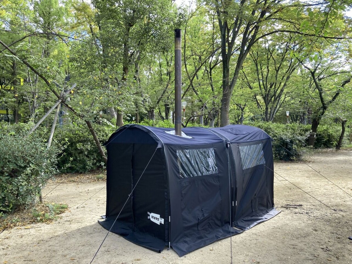 テントサウナ ICOYA(2連) | Metos Sauna Soppi