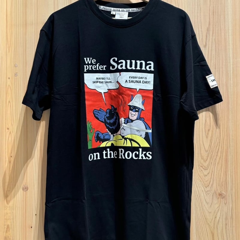IKI Tシャツ アメコミ風 | Metos Sauna Soppi