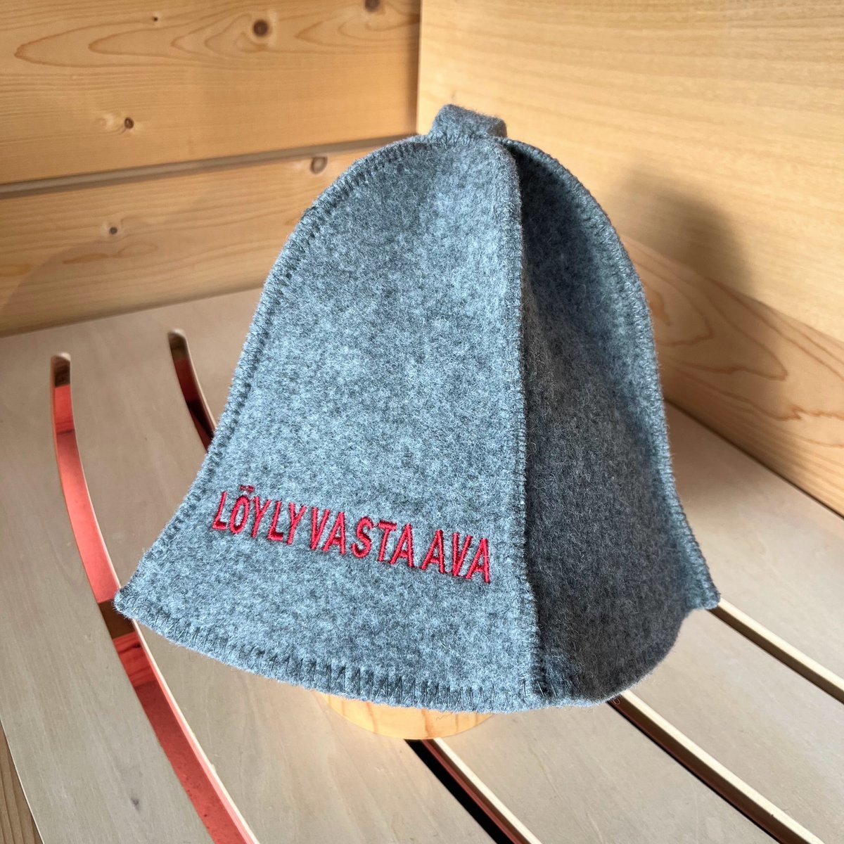 サウナハット【ロウリュと共に】　フェルト　本場フィンランド　天然ウール サウナハット【ロウリュと共に】 フェルト | Metos Sauna Soppi