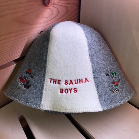 サウナハット【THE SAUNA BOYS】　フェルト