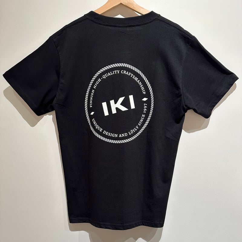 IKI Tシャツ Black | Metos Sauna Soppi