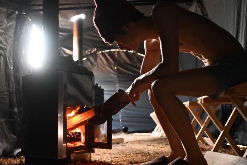 テントサウナ ICOYA(2連) | Metos Sauna Soppi