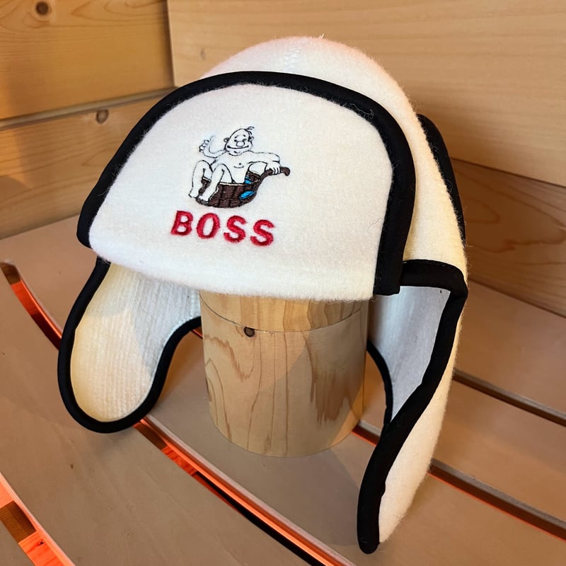 サウナハット【パイロットボス】 フェルト | Metos Sauna Soppi