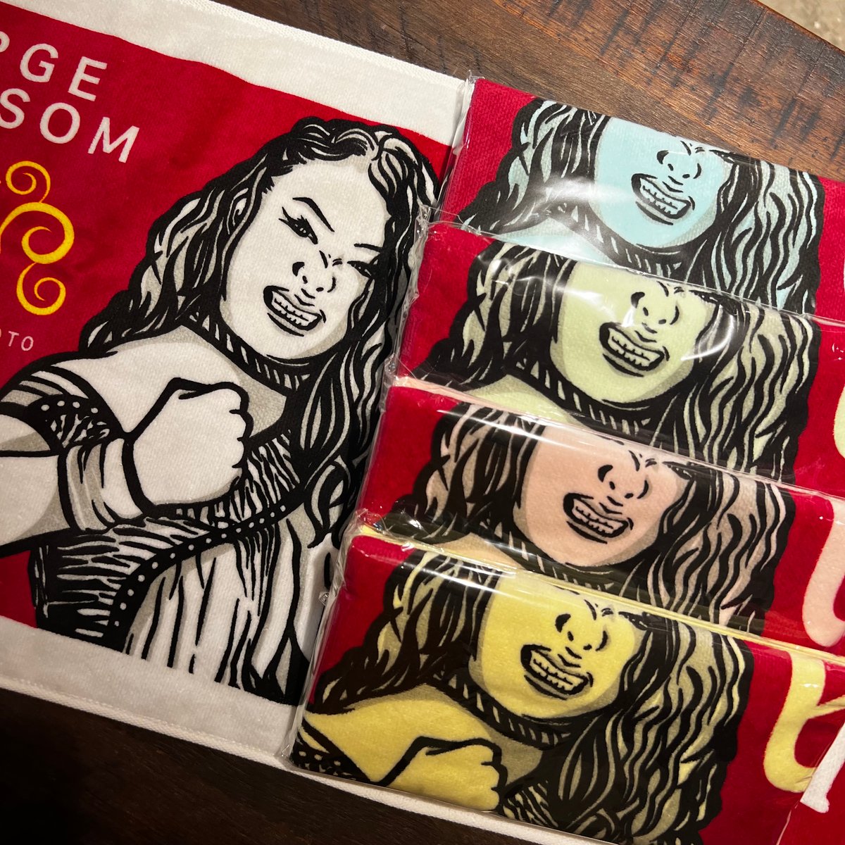 三代目 黒 love BIGタオル フェイスタオル 三代目 黒 love BIGタオル フェイスタオル（I LOVE LINEN