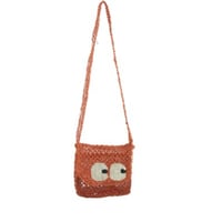 再再入荷THE Jacksons新作/BIGアイカゴバック（小サイズ）ブルー