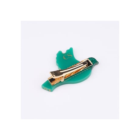 CoucouSuzette/Green Bird Hair Clip(ピン）【送料無料】