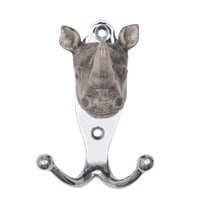 アンドマリー/手描きの磁器灰色のサイフック【再入荷】
