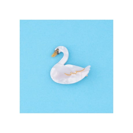 【再入荷】CoucouSuzette/Swan Hair Clip(ピン）【送料無料】