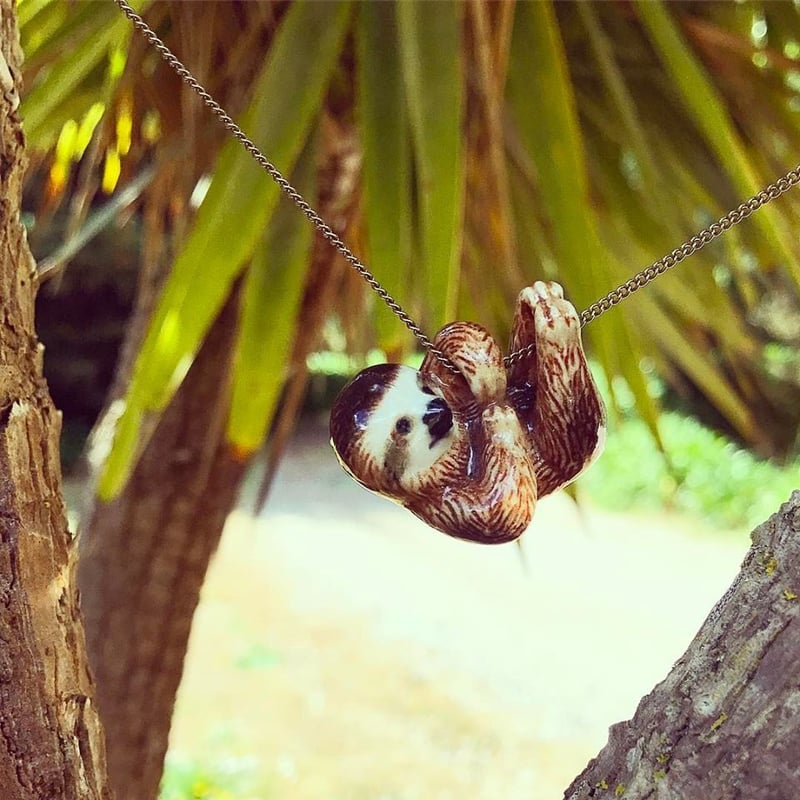 AndMary/動物ナマケモノピアス「プレゼント」 | CoquettepsrisSTORE