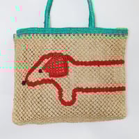 希少　The Jacksons スイカ かごバッグ 赤 ジャクソンズ　UK 再再入荷】ジャクソンズ/スイカカゴバックスモールサイズ【送料