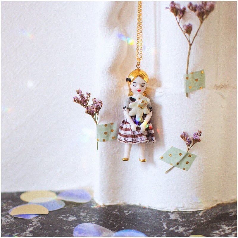 ナターシャプラノ/ブロンディ人形ネックレス【再入荷