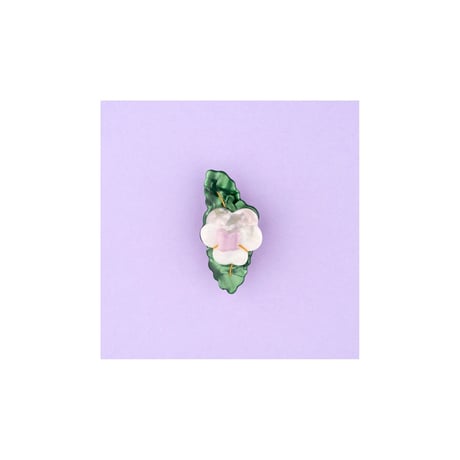 CoucouSuzette/Pink Pansy Hair Clip【再入荷】【送料無料】