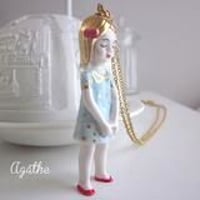【再入荷】ナターシャ・アガトゴールドネックレス/paris/『母の日プレゼント３０代』