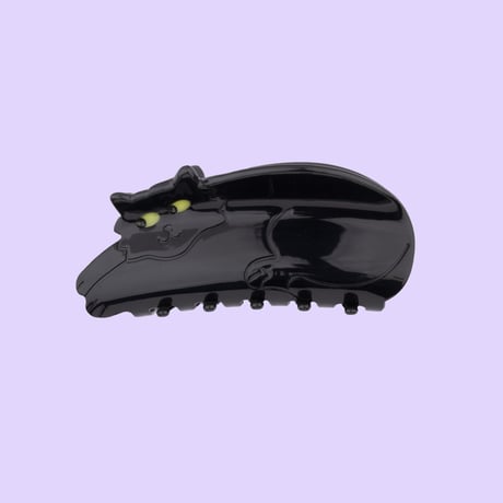 CoucouSuzette/黒猫ヘアークリップ【送料無料】【再入荷】