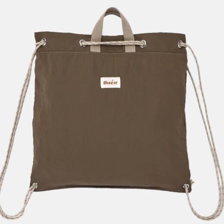 AVE'CBAG/Nylon String Bag　グレイ