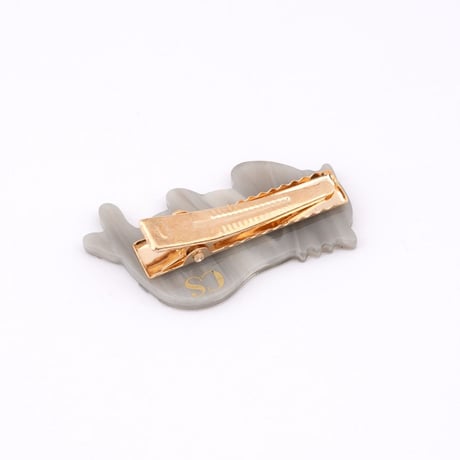 CoucouSuzette/Grey Cat Hair Clip(ピン）【送料無料】「3月25日再入荷予定」