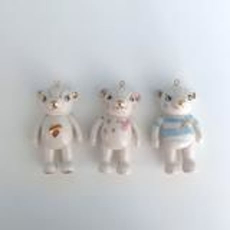 ナターシャ・テディベアマリンゴールドネックレス/【再入荷】