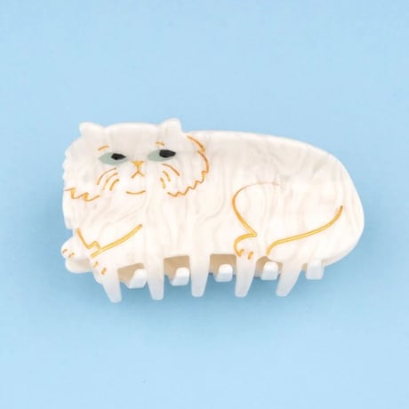 CoucouSuzette/ペルシャ猫（ホワイト）ヘアクロー「送料無料」