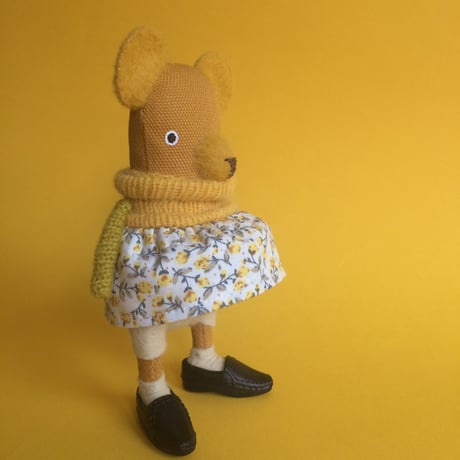 スキッピティホップ/マウス花柄スカート【限定1点もの】