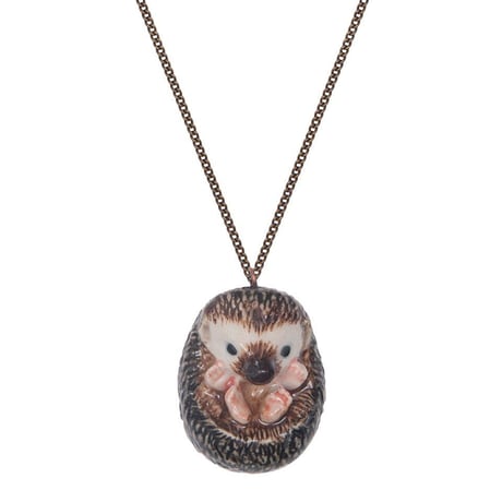 【再入荷】andmary/動物ハリネズミネックレス