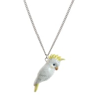 【再入荷】AndMary/動物インコウネックレス「プレゼント」