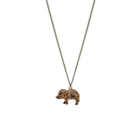 【再入荷】AndMary/動物ウリボーネックレス「プレゼント」