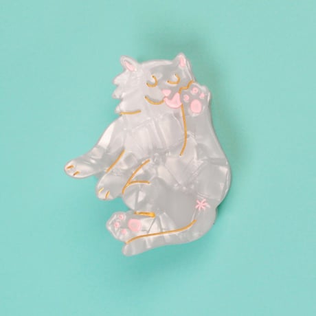 CoucouSuzette/White Cat Hair Claw【再入荷】【送料無料】
