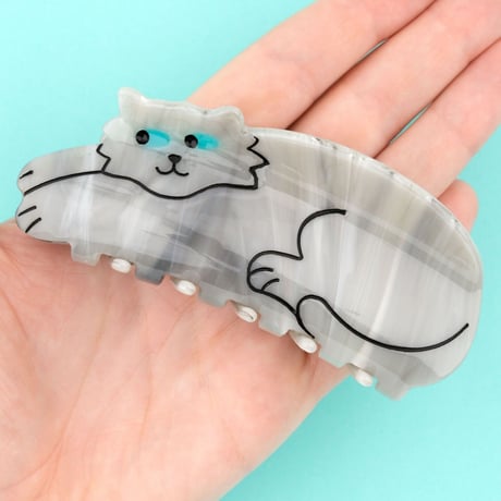 【再／再入荷】CoucouSuzette/Grey Cat Hair Claw 【送料無料】