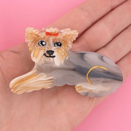 【再／再入荷】CoucouSuzette/ヨークシャーテリア・クリップ/送料無料