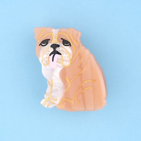 【再入荷】CoucouSuzette/English Bulldog Hair Claw・【送料無料】