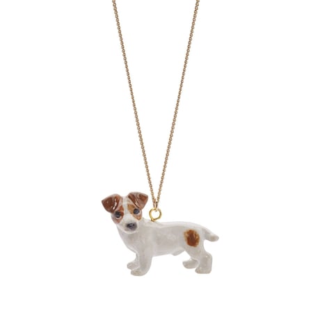 【再再々入荷】andmary/動物ジャックラッセルネックレス