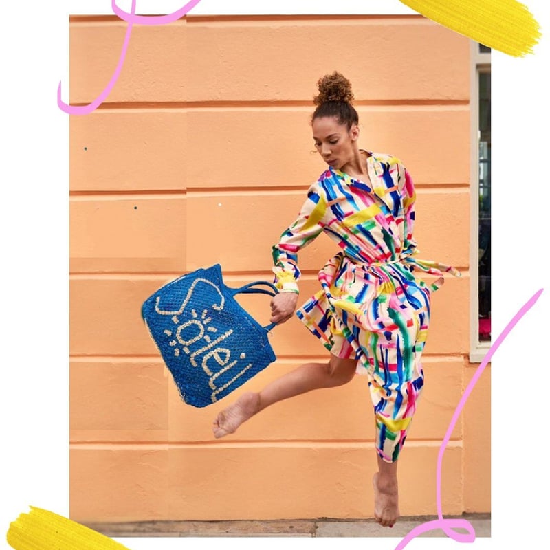 THE JACKSONS/英国カゴバック目可愛いカゴバック【再/再々入荷