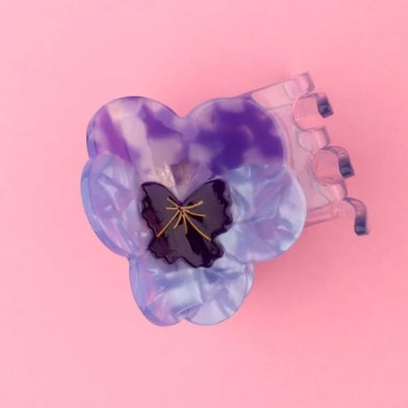 CoucouSuzette/パープルパンジー1花「送料無料」