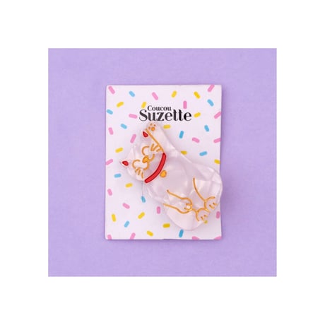 CoucouSuzette/招き猫ヘアーピン【送料無料】「3月25日再入荷予定」