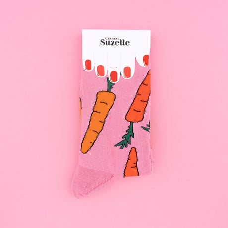CoucouSuzette/ニンジンソックス/【送料無料】