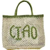 THE Jacksons新作/BIGアイカゴバック（小サイズ）生成り「送料無料