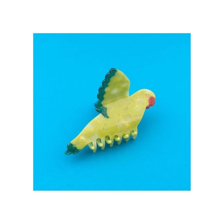 CoucouSuzette/Green Budgie Hair Claw【送料無料】【再入荷】
