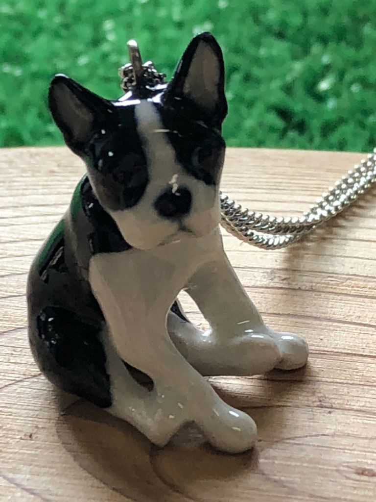 再入荷】andmary/動物ボストンテリアネックレス | CoquettepsrisSTORE