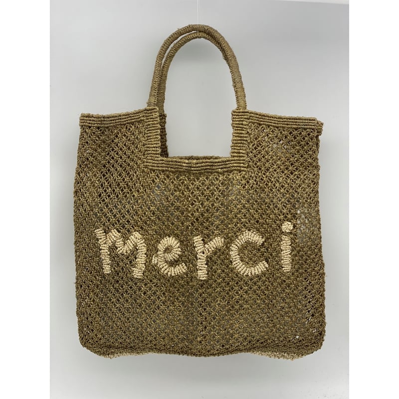 the Jacksons メッセージかごバッグ merci the Jacksons メッセージかごバッグ merci