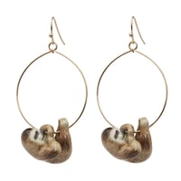 Andmary/ナマケモノピアス　「プレゼント」【再入荷】