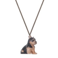 andmary/動物ヨーキーネックレス【再入荷】【送料無料】