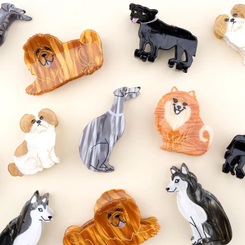 CoucouSuzette新作/グレイハウンドヘアクリップ「送料無料」梅田阪急