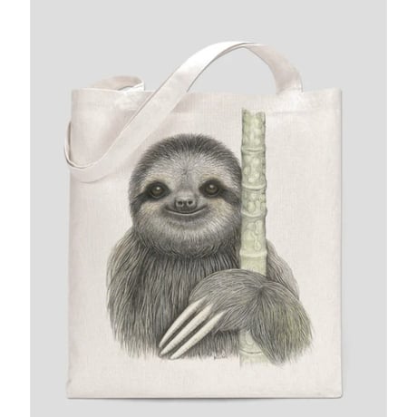 ニコリン/ナマケモノトートBAG「4月16日販売開始」