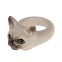 andmary/動物シャムネコリング【再入荷】