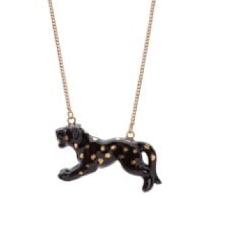 アンドマリー/黒ヒョウネックレス【送料無料】 | CoquettepsrisSTORE