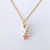 ナターシャプラノ/うさぎネックレス　「プレゼント」