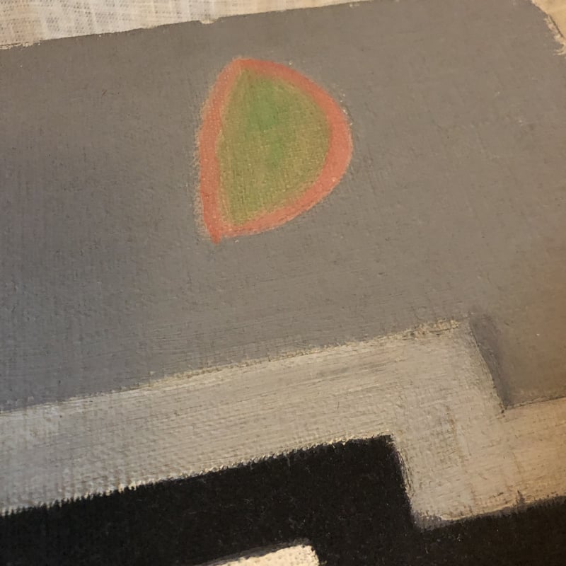 緑川広太郎 油彩 西域の月 | 東京ガラクタ研究所